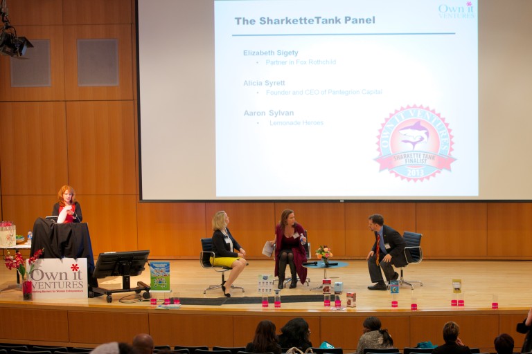 Aaron Sylvan on the 'Sharkette Tank' Panel at OwnIt Ventures