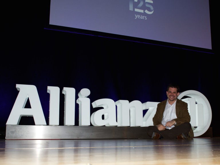 Aaron Sylvan at Allianz Corporate Event