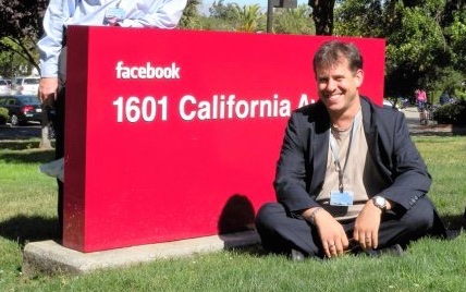 Aaron at Facebook HQ