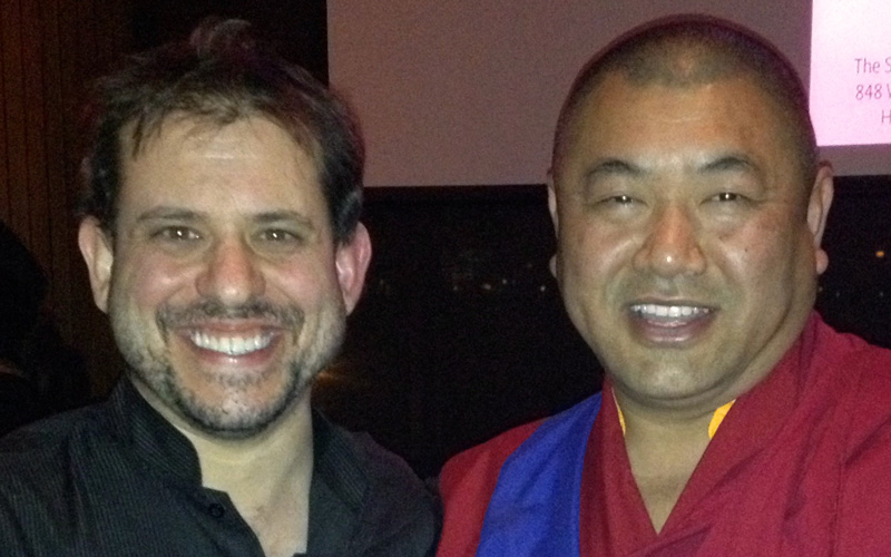 Chongtul Rinpoche and Aaron Sylvan