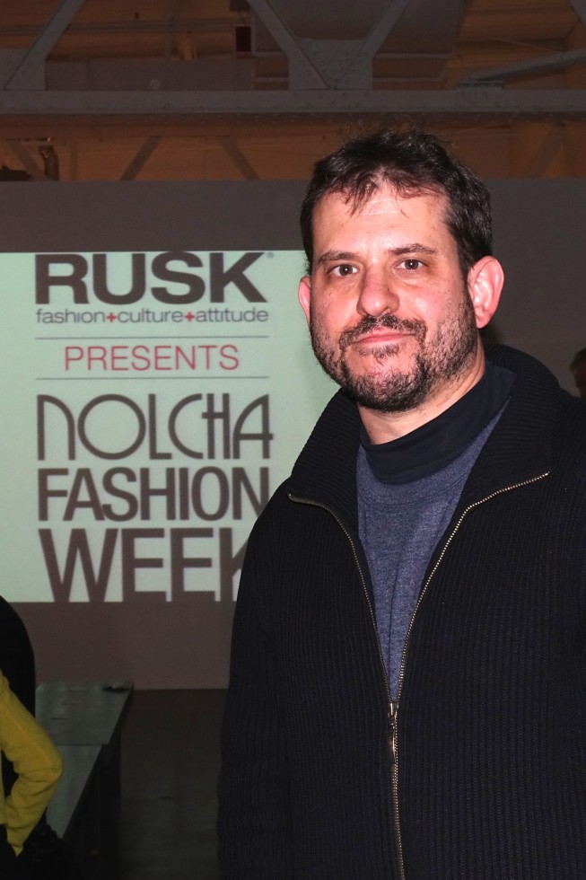 Aaron Sylvan at Nolcha Fashion Week