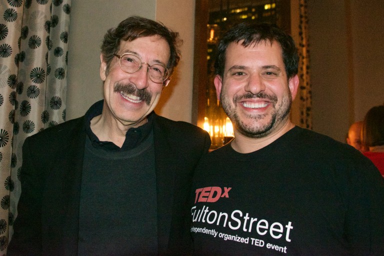 Rick Smolan and Aaron Sylvan at TEDxBeaconStreet