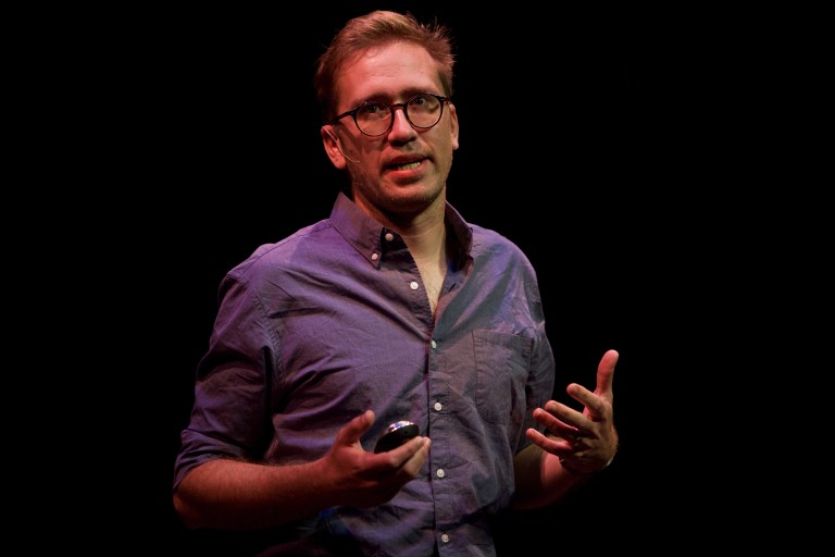 Nathaniel Raymond at TEDxFultonStreet 2015