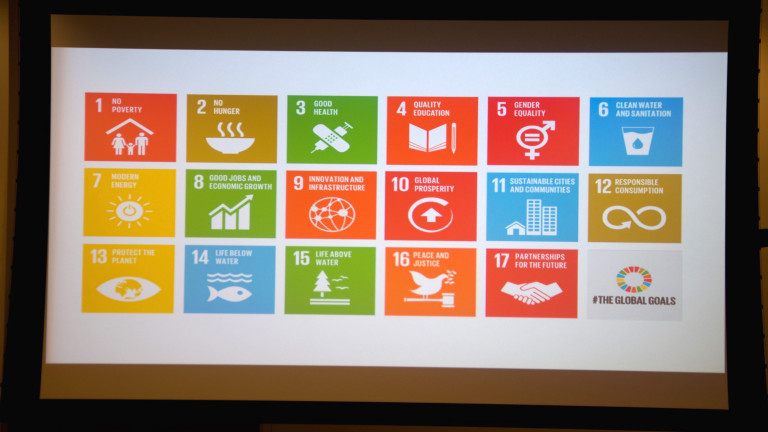United Nations "Global Goals", as icons by Jakob Trollbäck