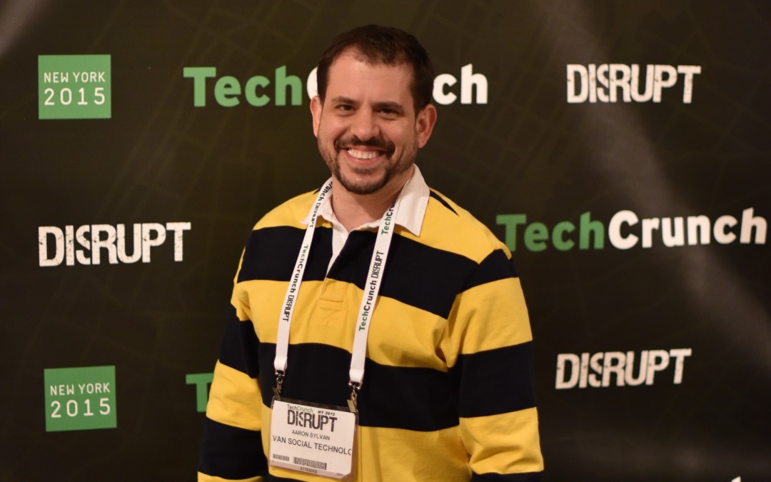 Aaron Sylvan at TechCrunch Disrupt 2015