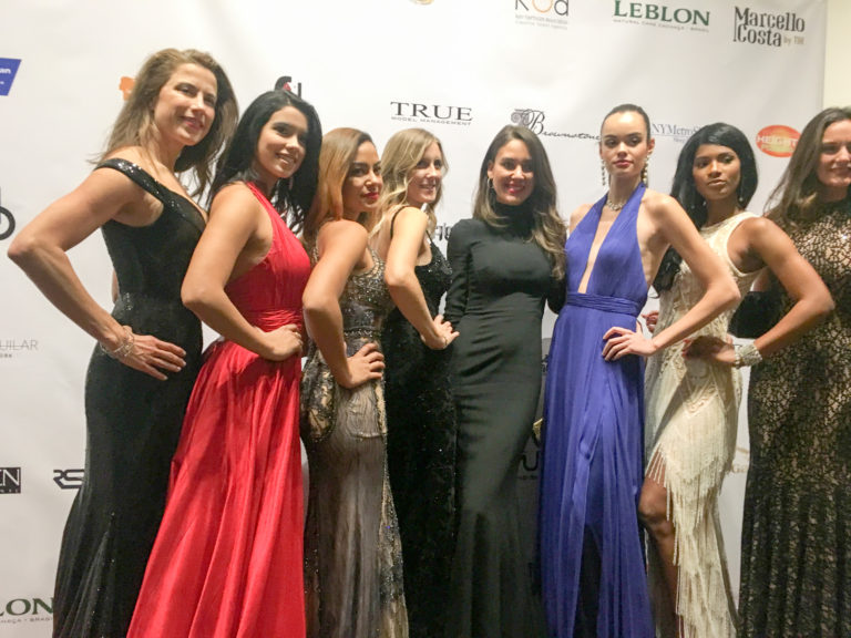 Representatives of TRUE Model agency, with CEO Dale Noelle