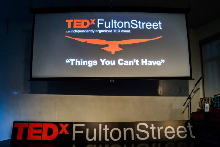 Stage (TEDxFultonStreet photo by Olika Campbell) 2016-09-21
