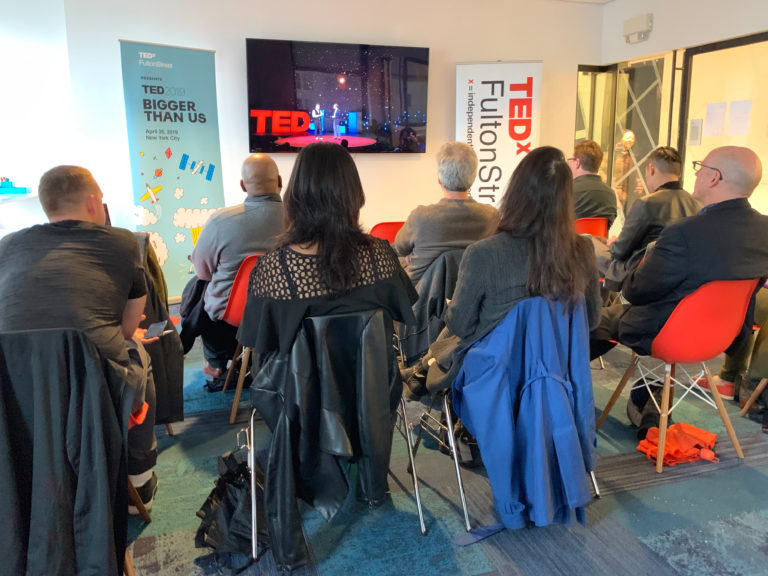 TED2019 Screening at TEDxFultonStreetLive (photo by Aaron Sylvan) taken 2019-04-26 image#003